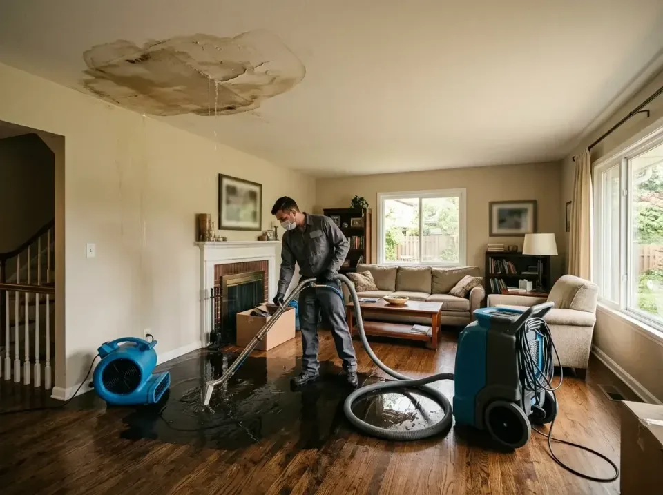 attic-pipe-burst-ceiling-drip-008 — frequently asked questions, Water Damage Restoration & Carpet Care in Sun City Center, FL